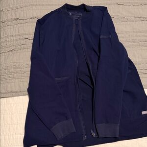 Figs Women's Jacket - Navy Blue